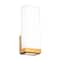 Dweled Coltrane 14in LED Wall Sconce 3-CCT 2700K-3000K-3500K Set to 3000K in Aged Brass WS-431 - alternate 1